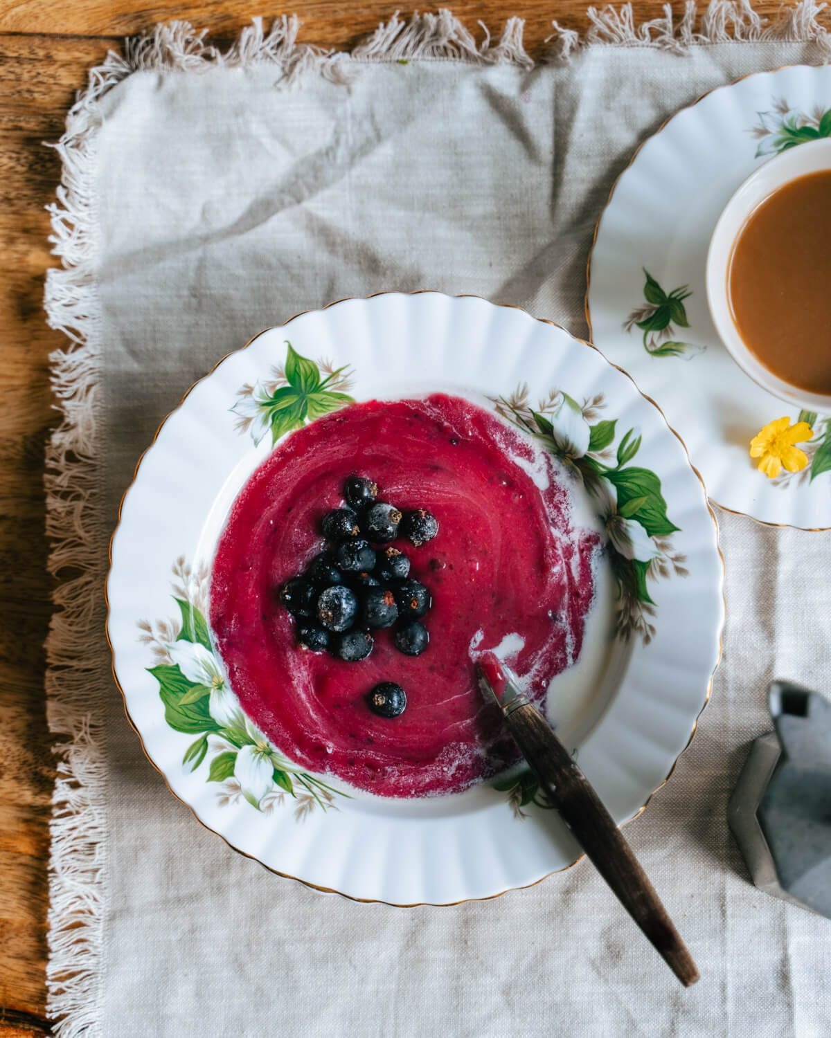 Mustaherukkavispipuuro. Gluteeniton