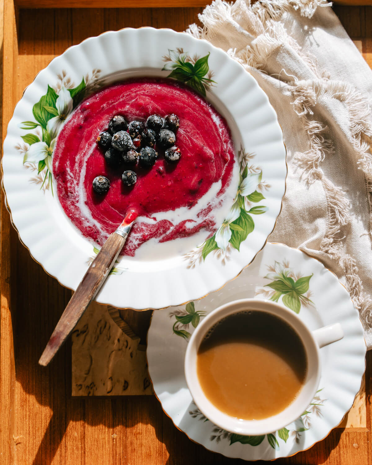 Mustaherukkavispipuuro. Gluteeniton