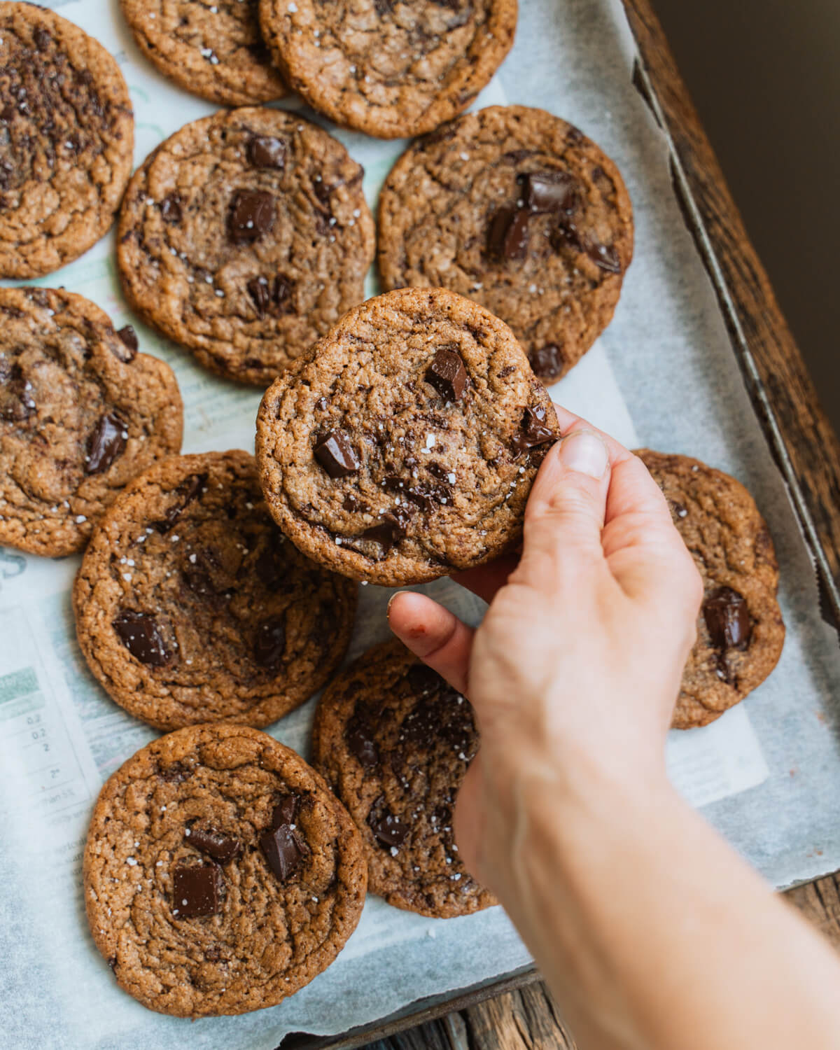 Parhaat suklaahippukeksit. Vegaaninen. Gluteeniton.