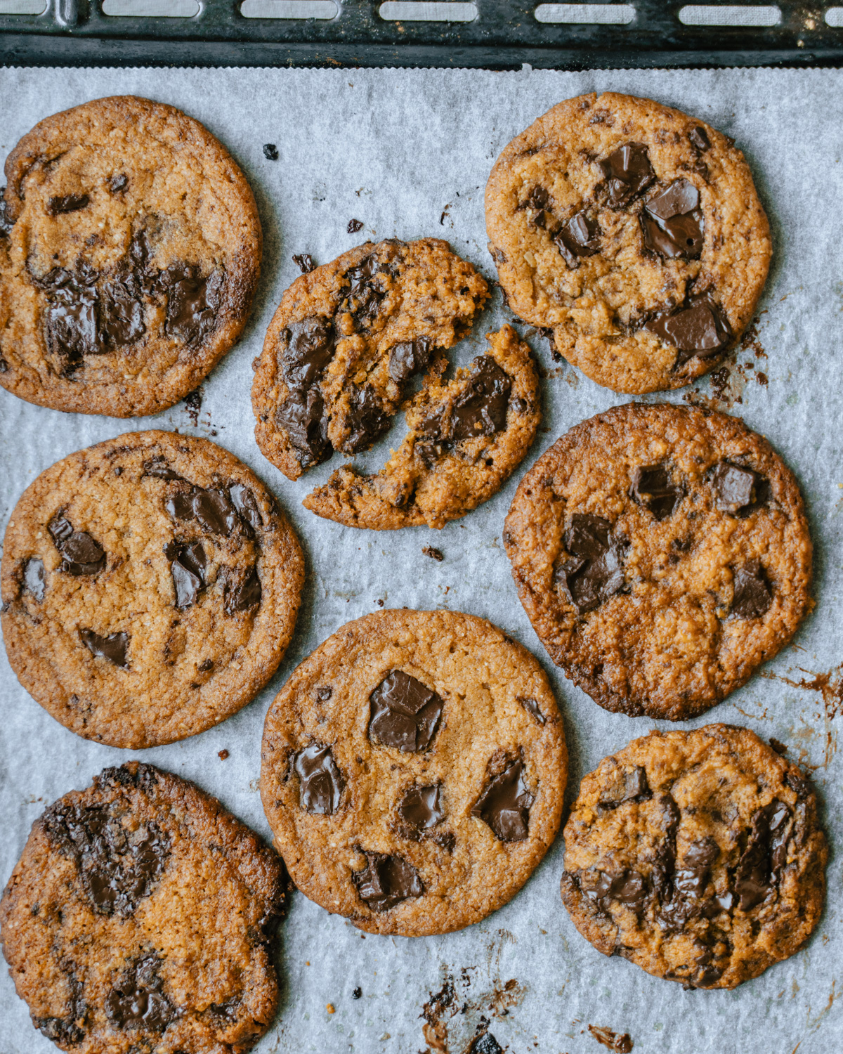 Maailman parhaat suklaahippukeksit. Vegaanine. Gluteeniton