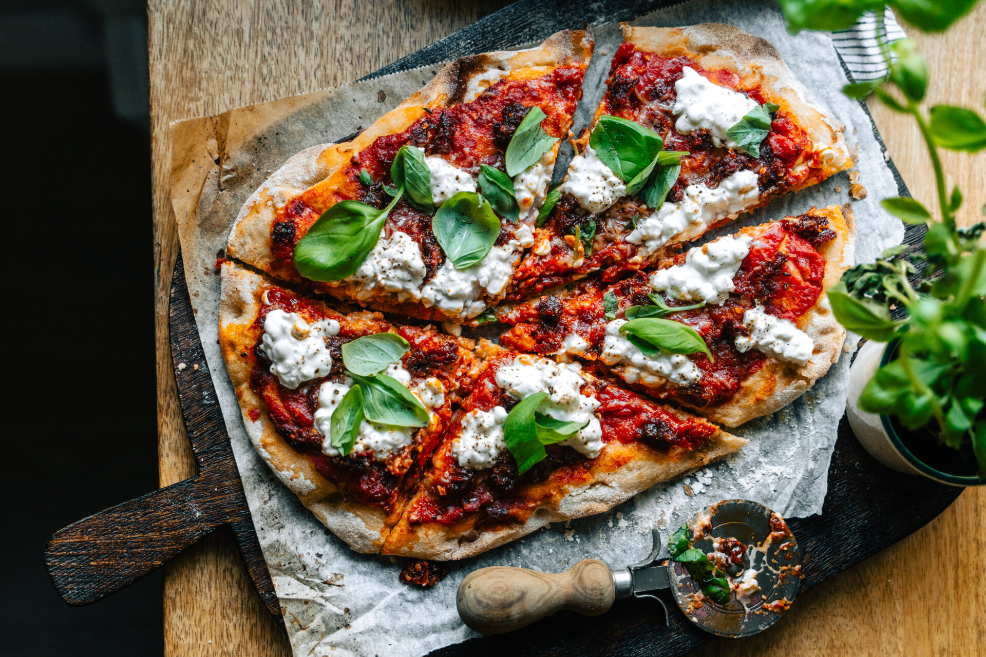 Vegaaninen ndujapitsa.