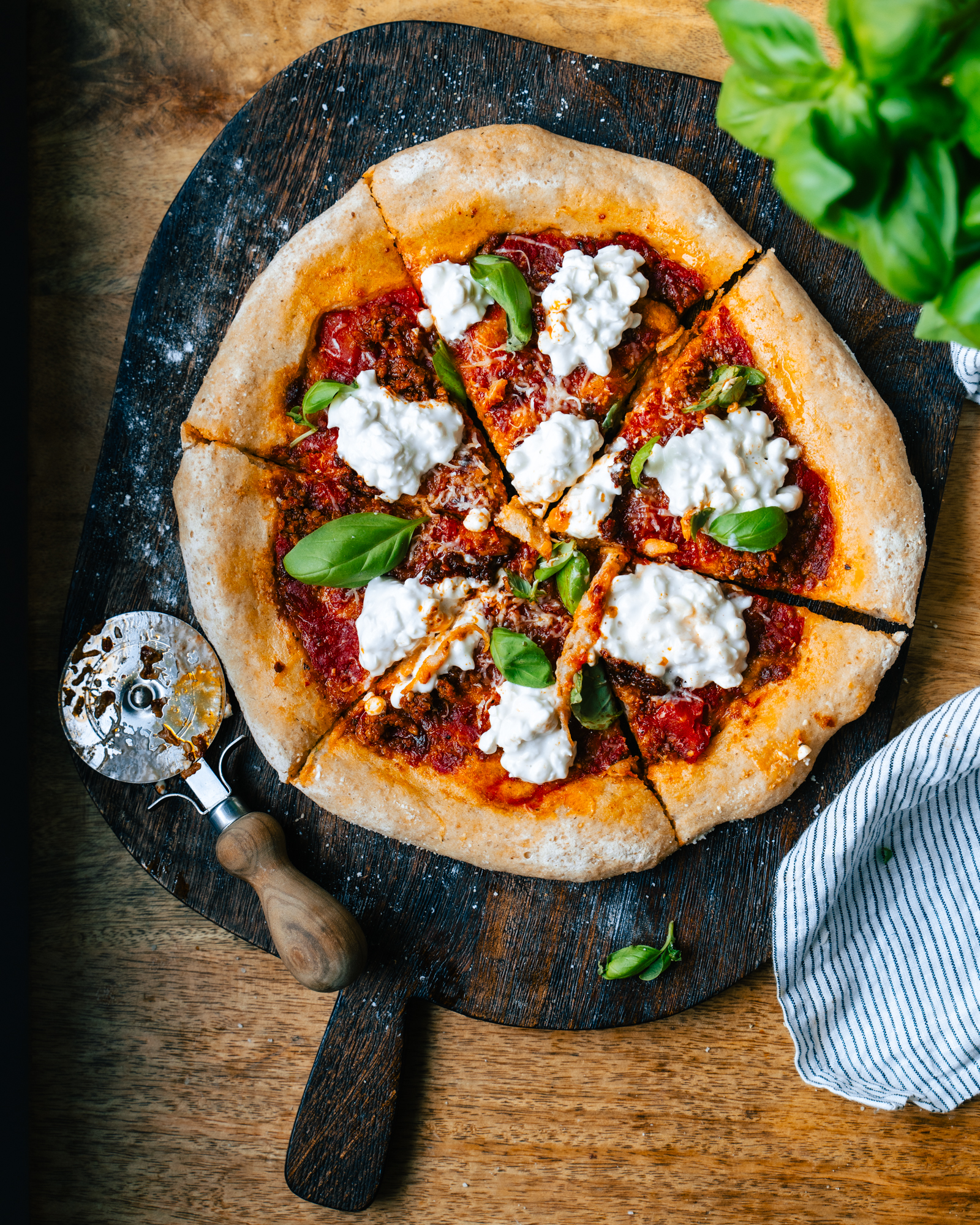 Vegaaninen ndujapitsa.