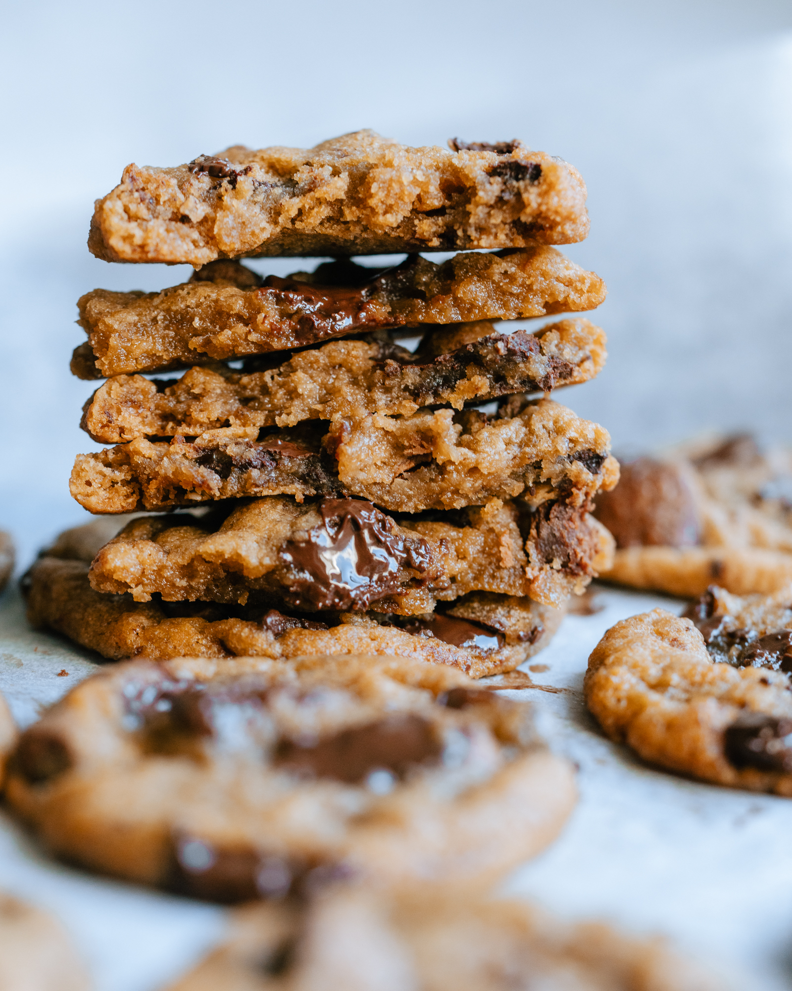 Maailman parhaat suklaahippukeksit. Paksut ja pehmeät.