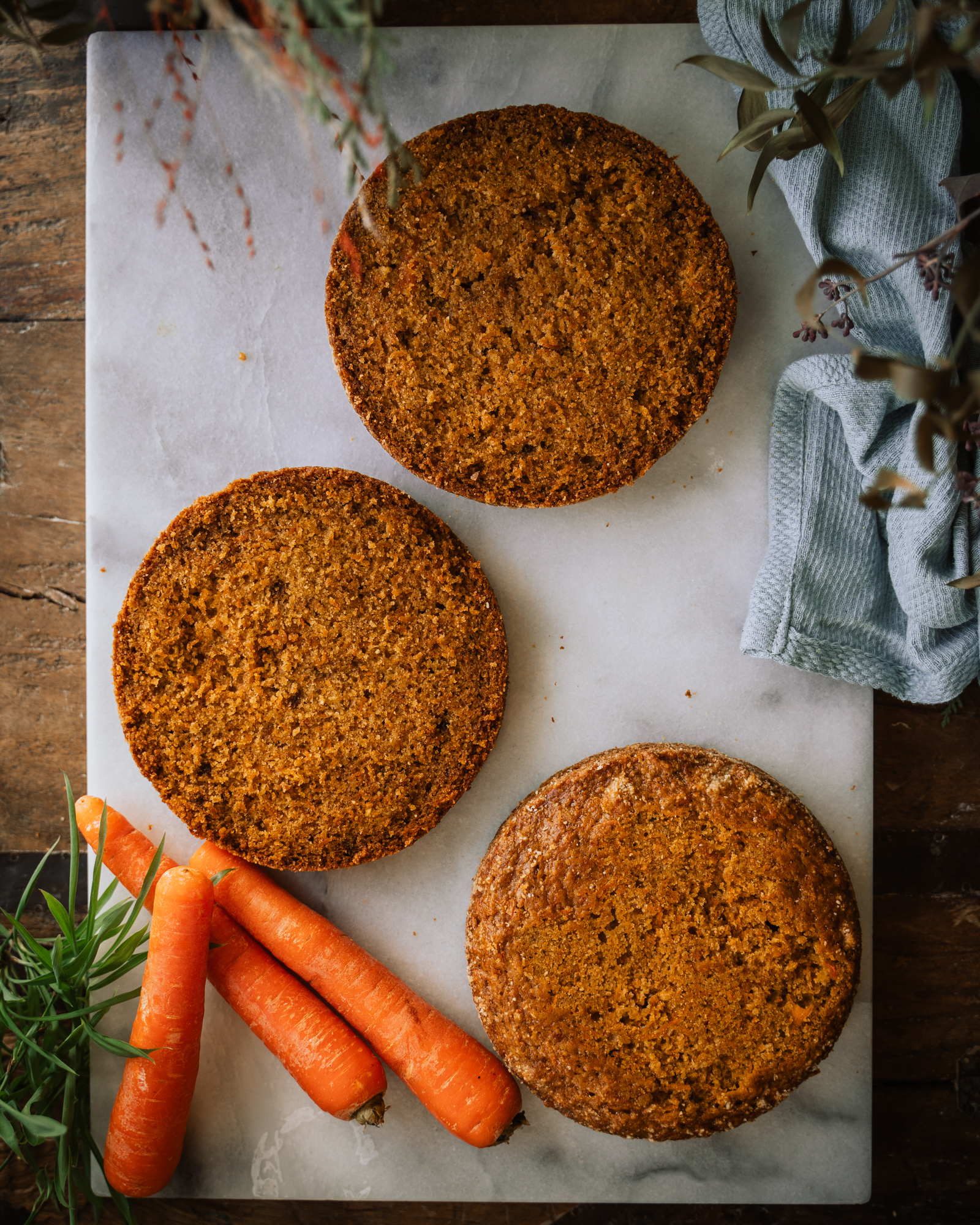 Porkkanatäytekakkupohja. Vegaaninen