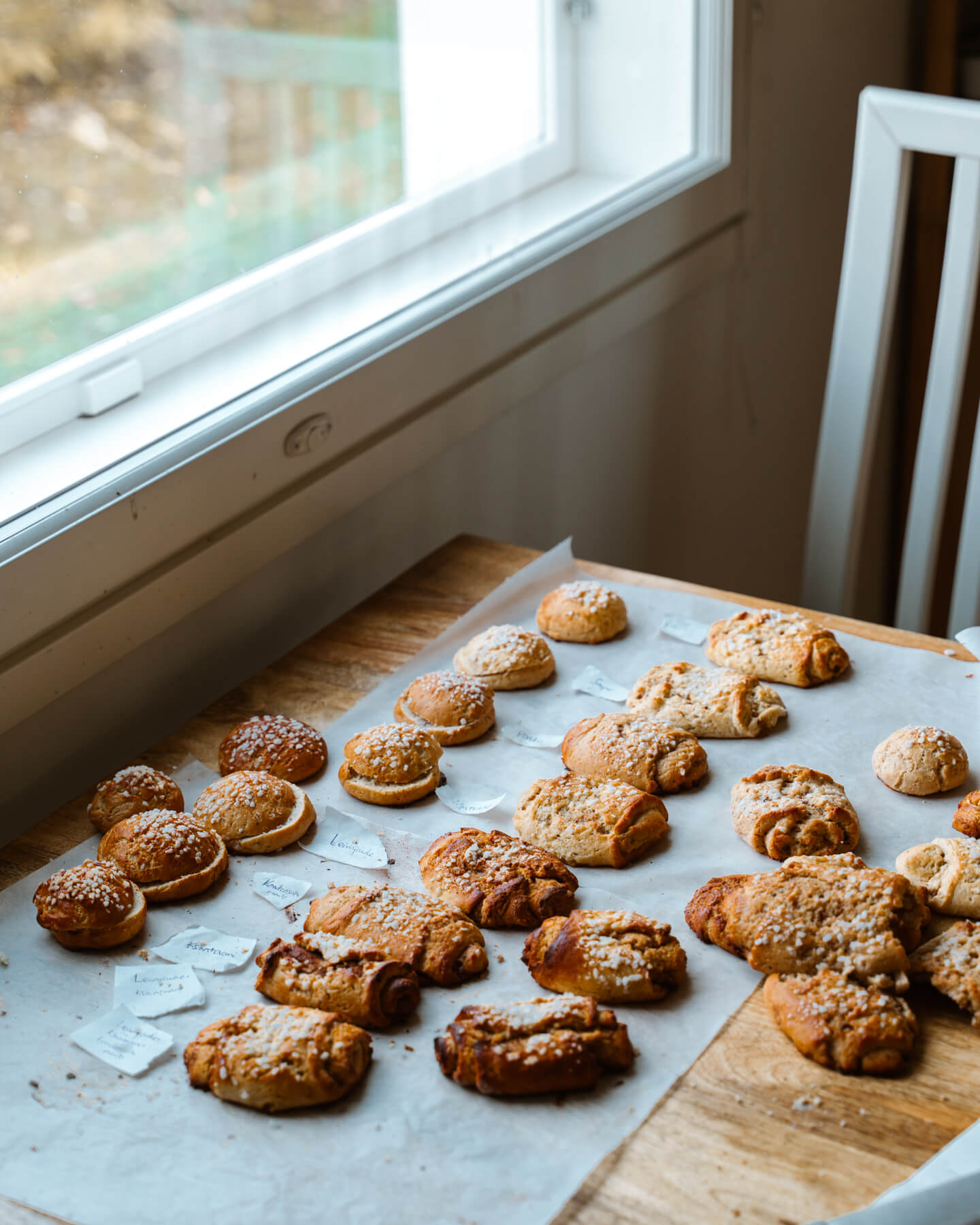 Gluteenittomat ja vegaaniset korvapuustit