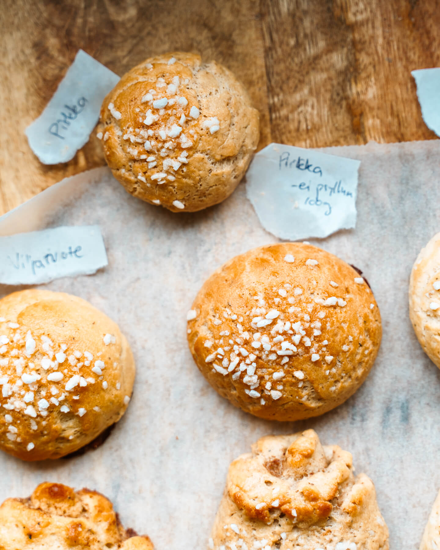 Gluteeniton pullataikina. vegaaninen