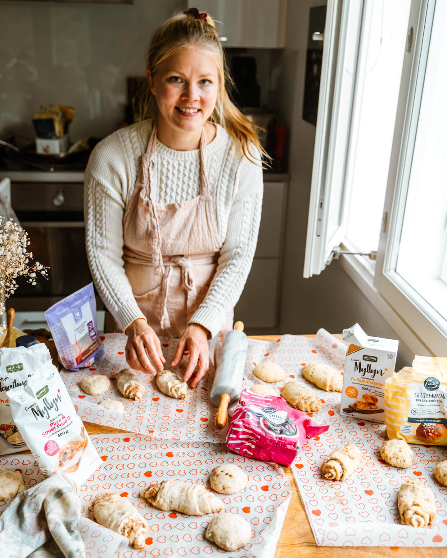 Gluteeniton pullataikina. vegaaninen