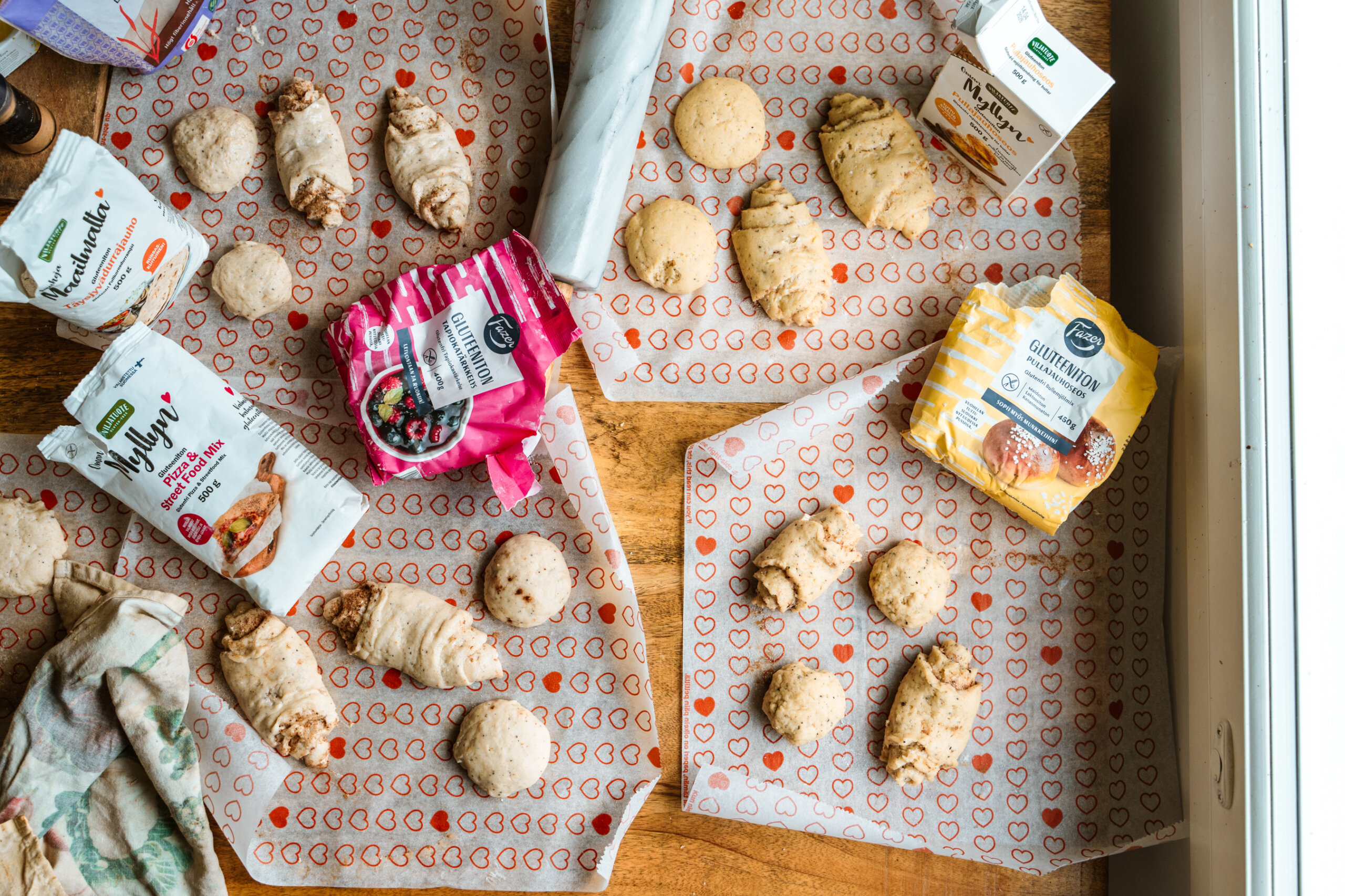 Gluteeniton pullataikina. vegaaninen