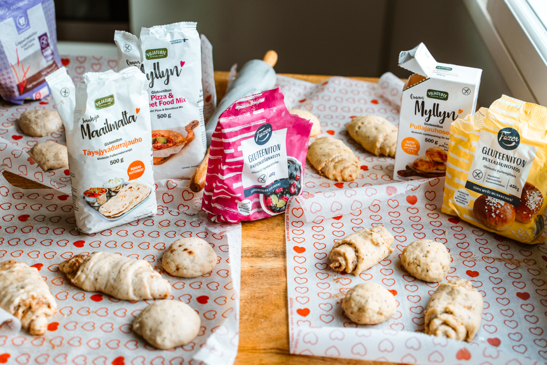 Gluteeniton pullataikina. vegaaninen