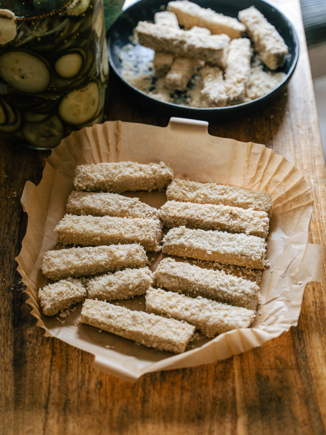 Kalattomat puikot. Tofupuikot. Vegaaninen