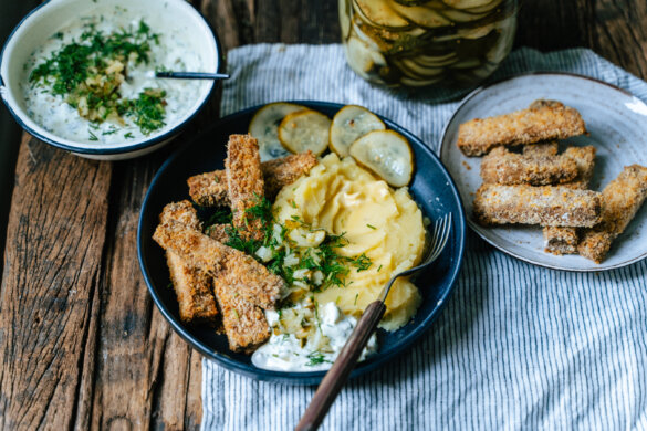 Kalattomat puikot. Tofupuikot. Vegaaninen