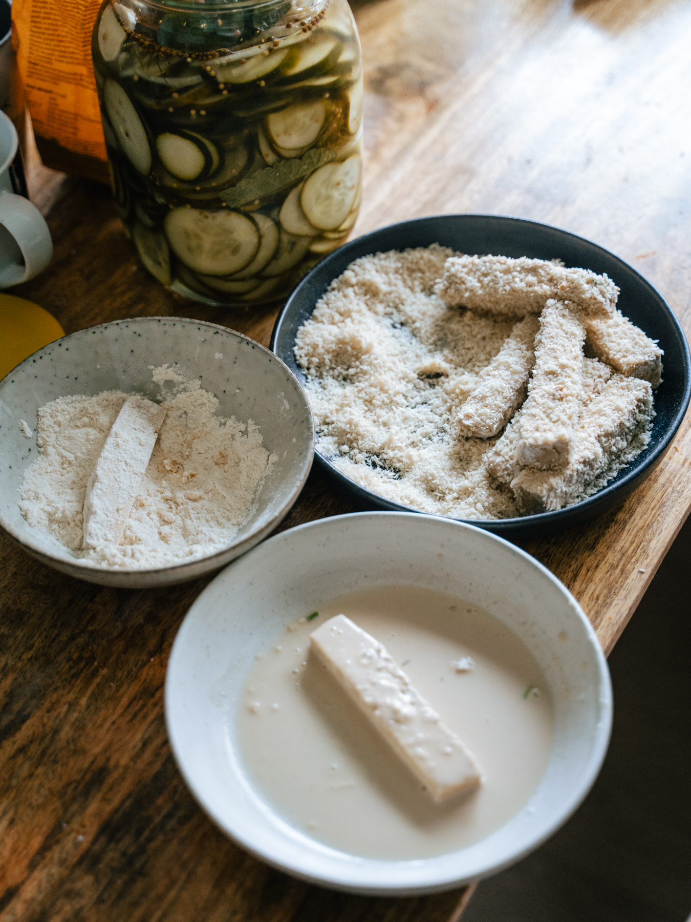 Kalattomat puikot. Tofupuikot. Vegaaninen