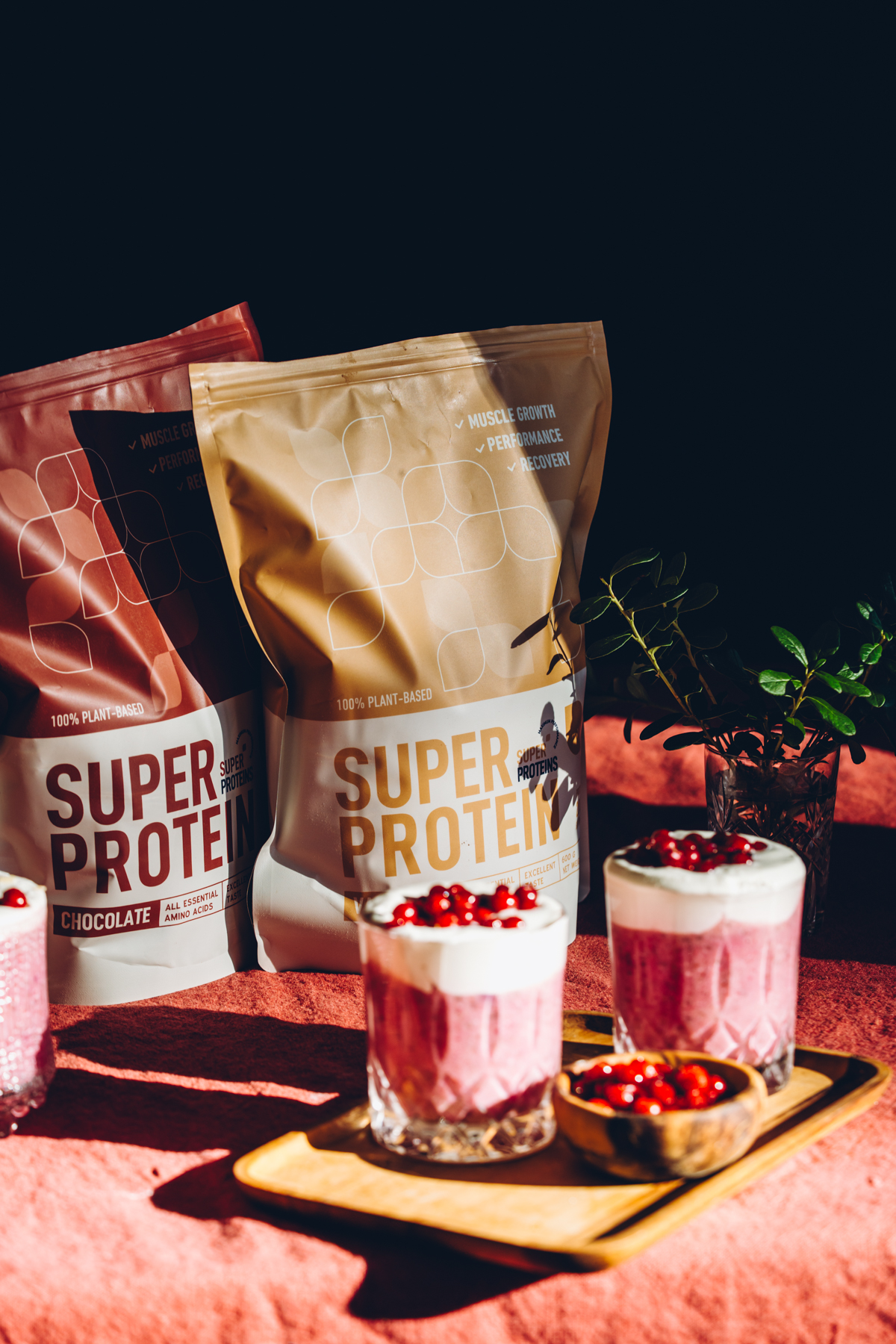 Proteiinikeksit. Vegaaninen