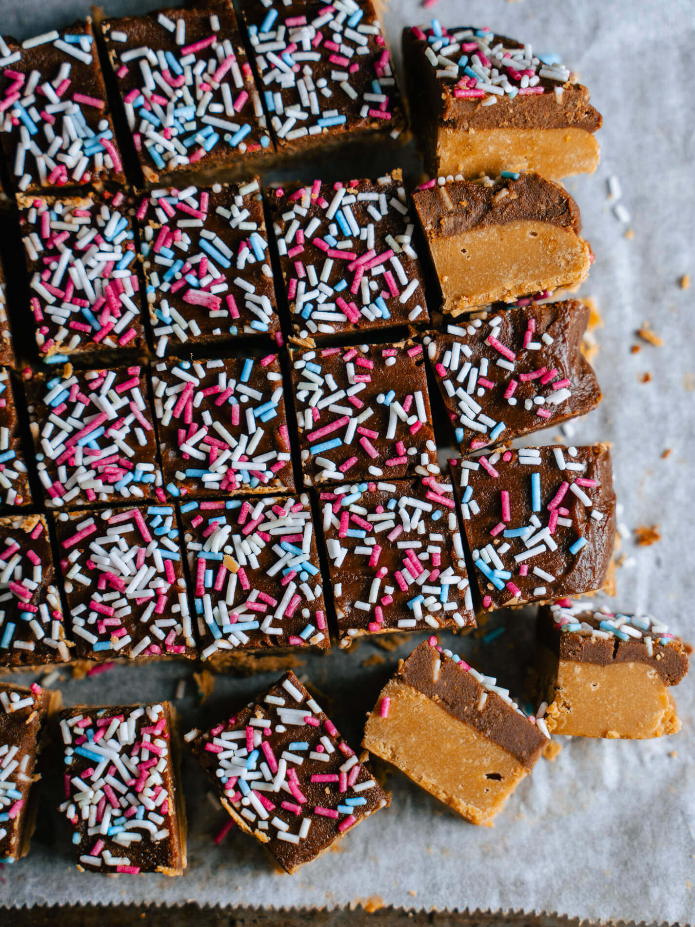 Mokkapalafudge. Vegaaninen