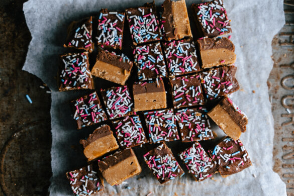 Vegaaninen mokkapalafudge