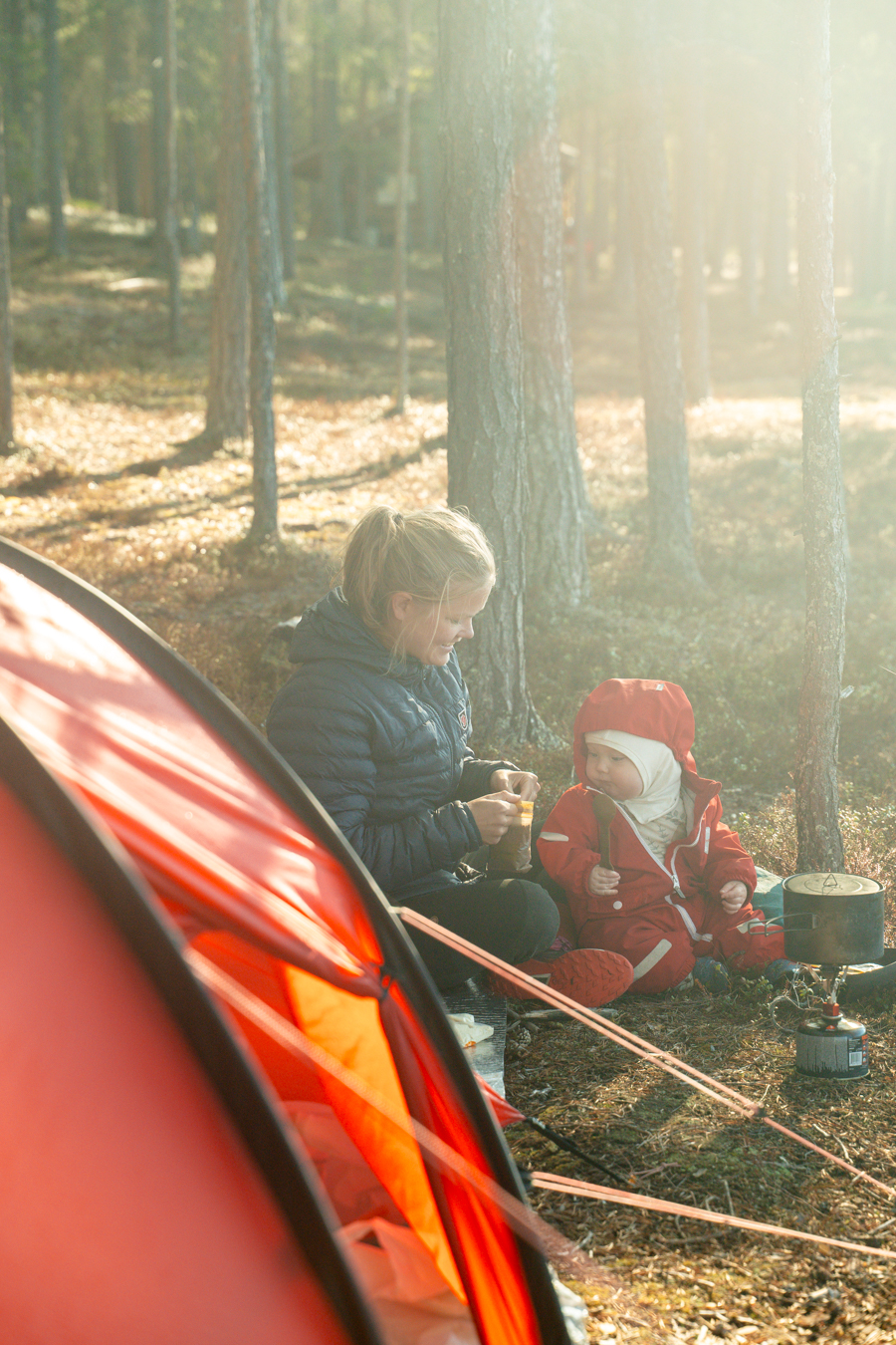 UKK vaellus vauvan kanssa