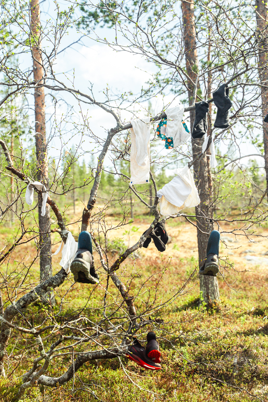 kestovaipat kuivumassa