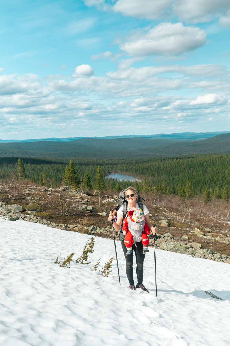 UKK vaellus vauvan kanssa