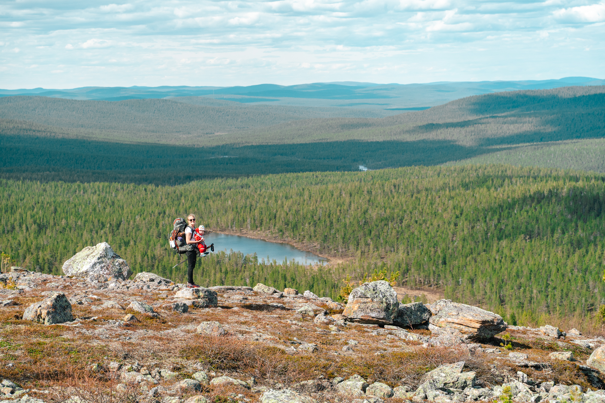 UKK vaellus vauvan kanssa