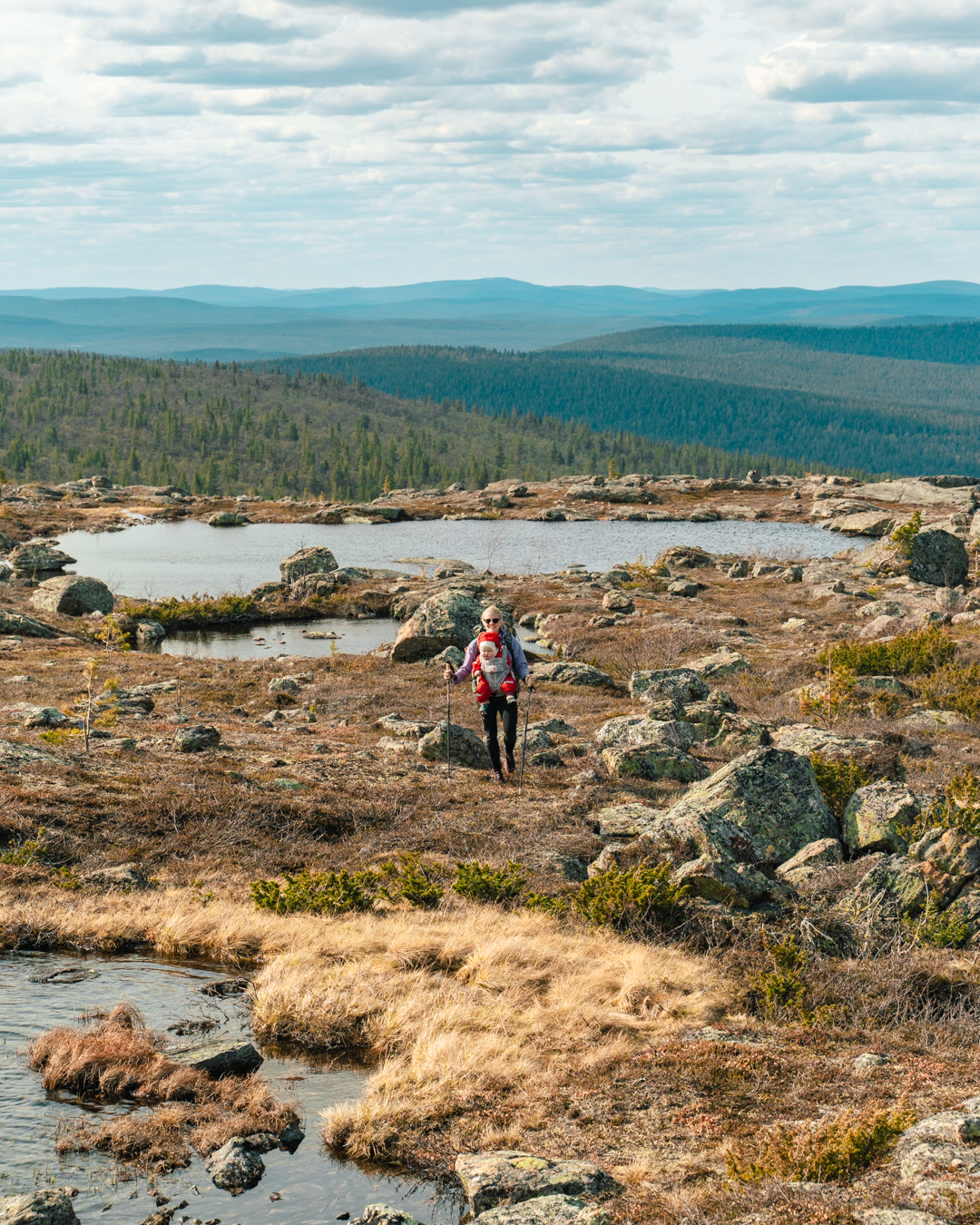 UKK vaellus vauvan kanssa