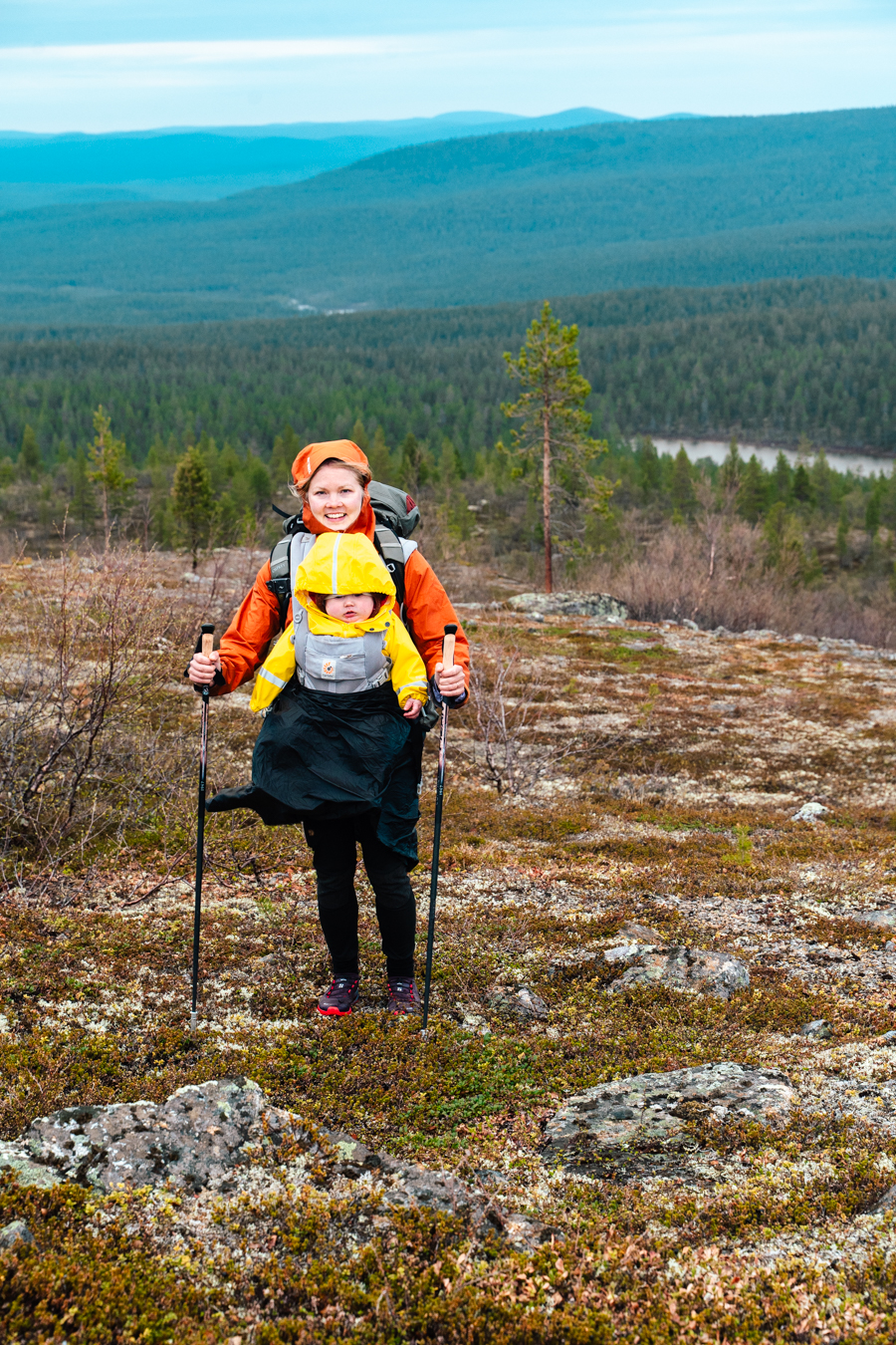 UKK vaellus vauvan kanssa