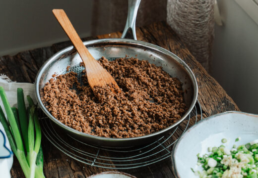 Soijarouheen käyttö/valmistus