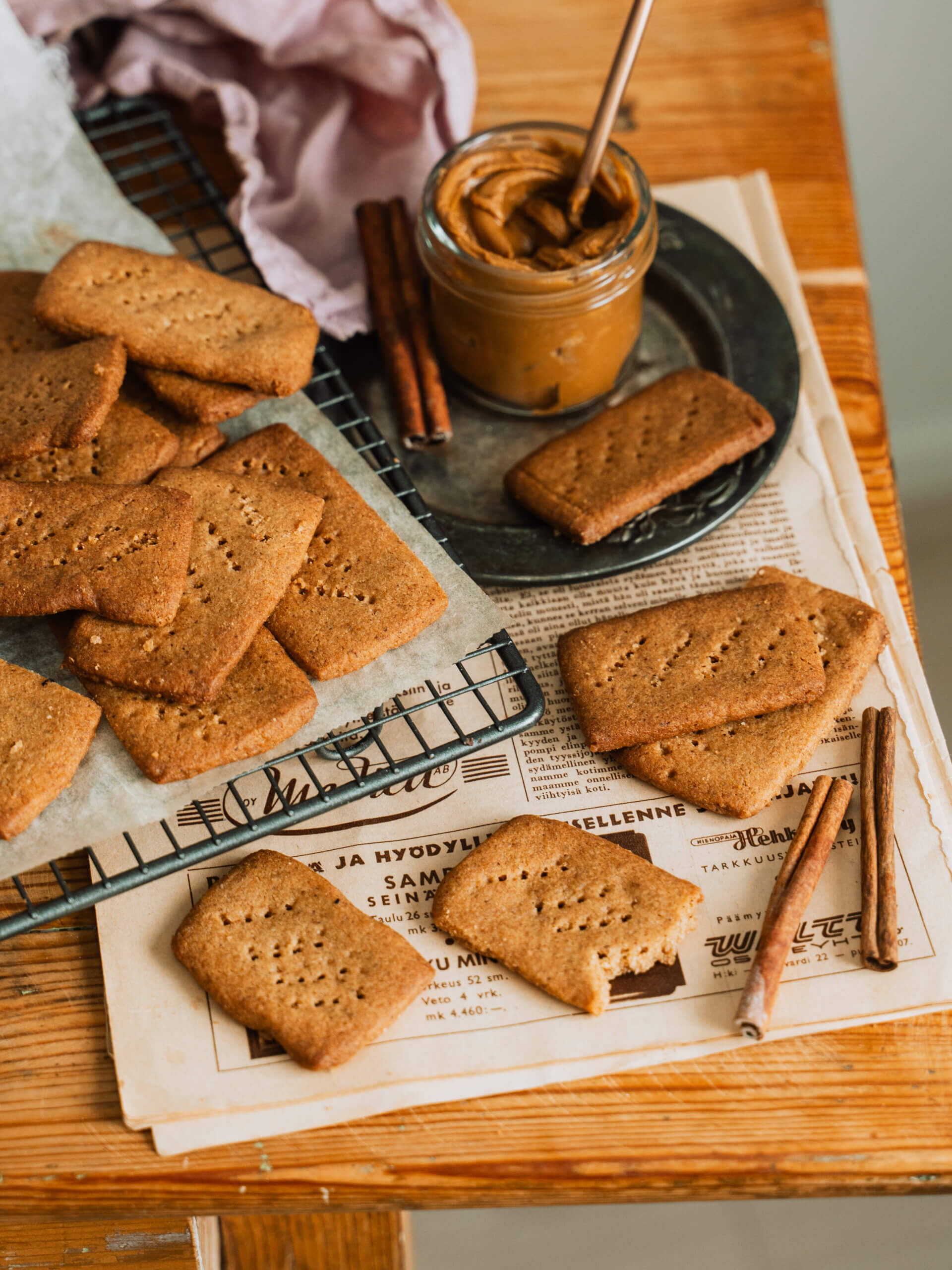 Gluteenittomat biscoff-keksit