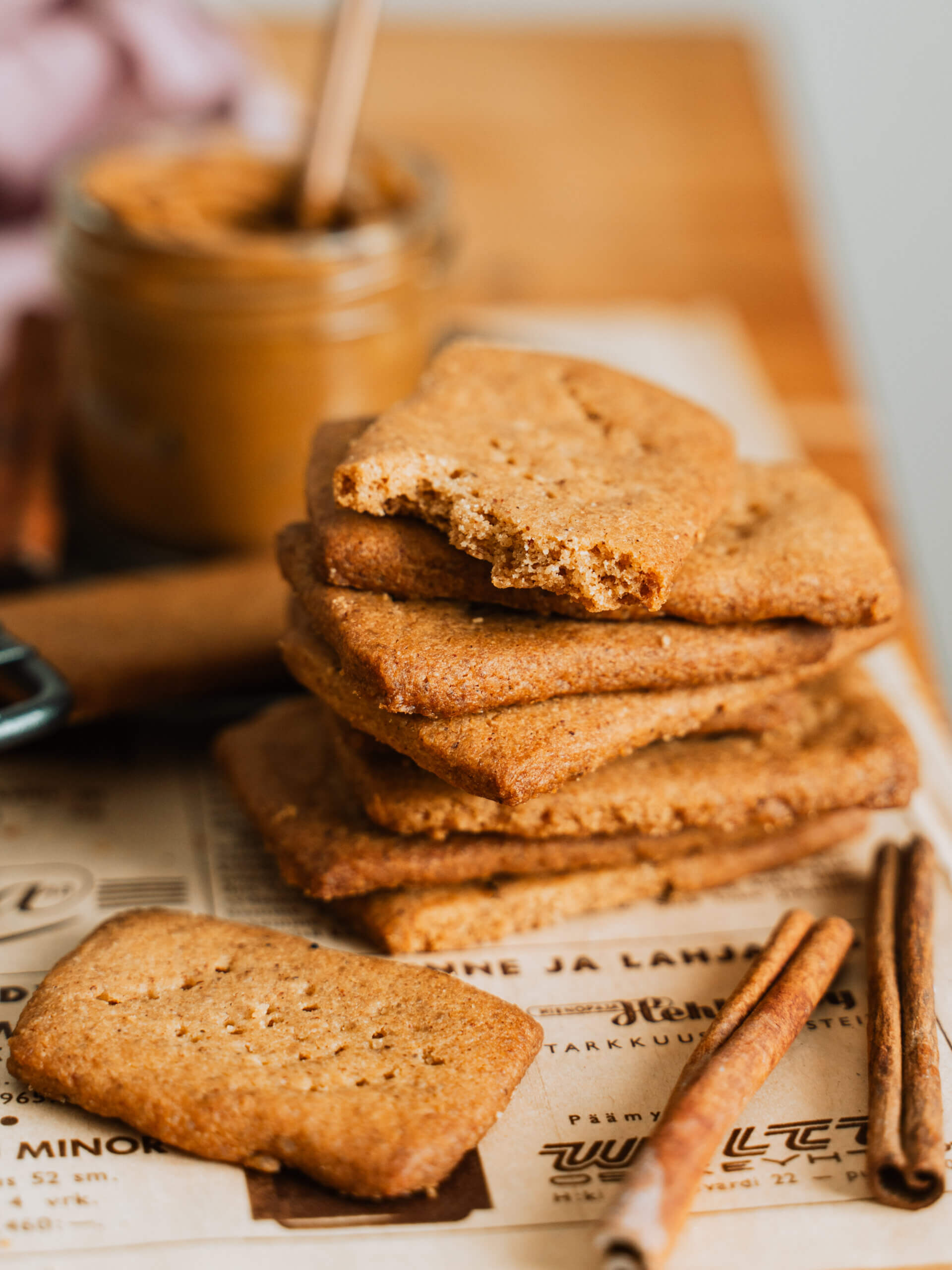 Gluteenittomat biscoff-keksit