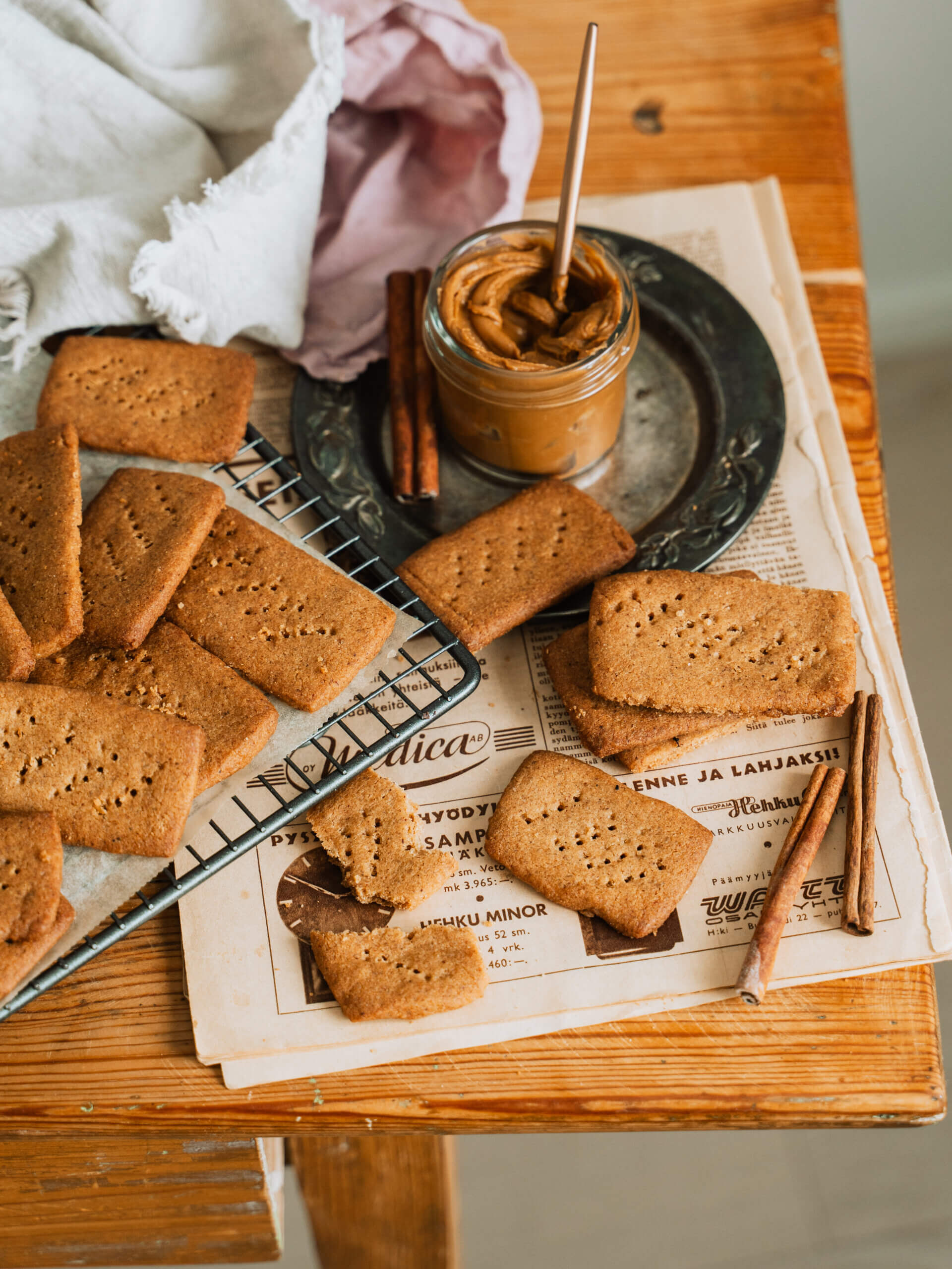 Gluteenittomat biscoff-keksit