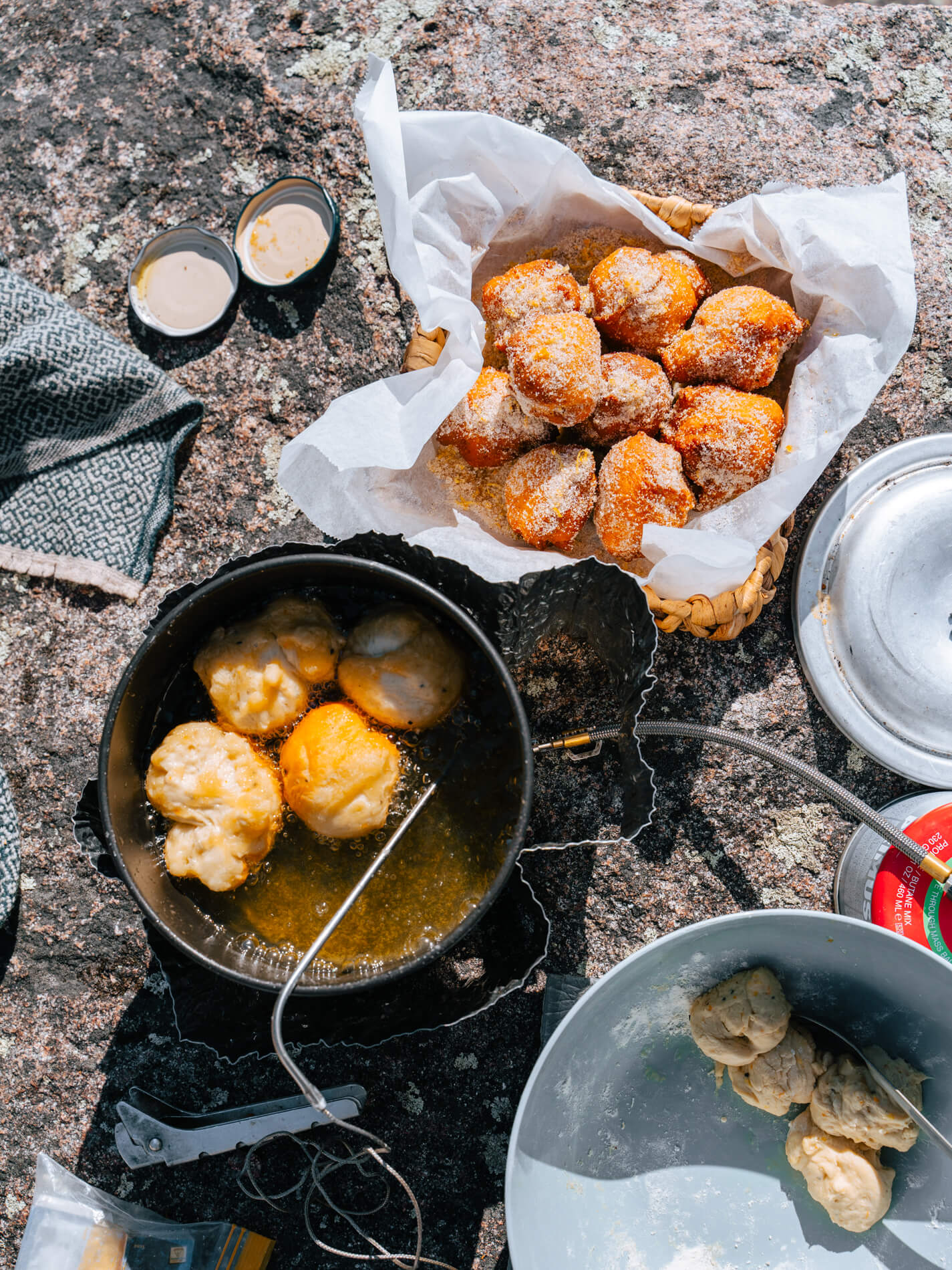 Banaanimunkit. Vegaaninen. 