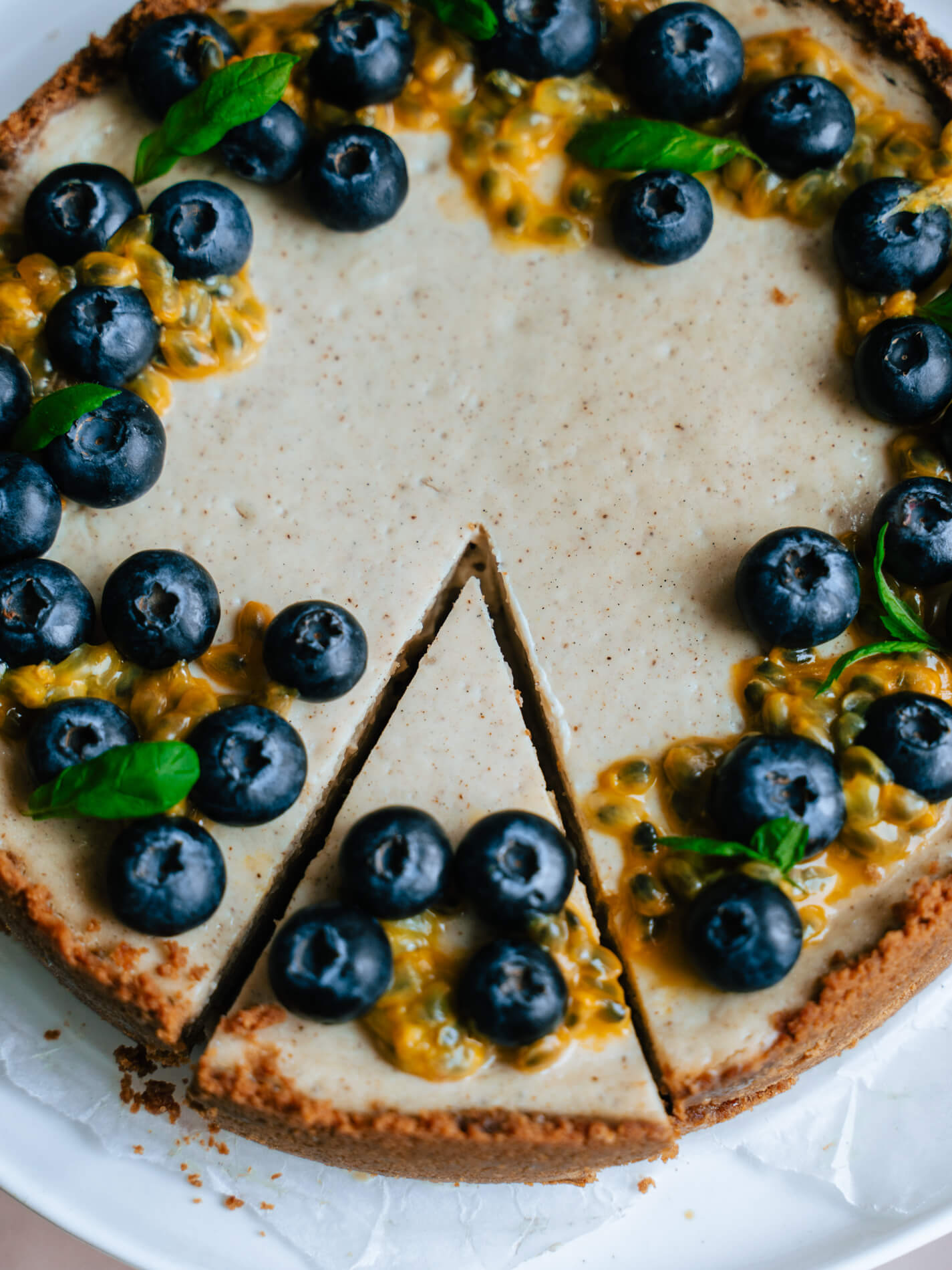 Vegaaninen New York Cheesecake