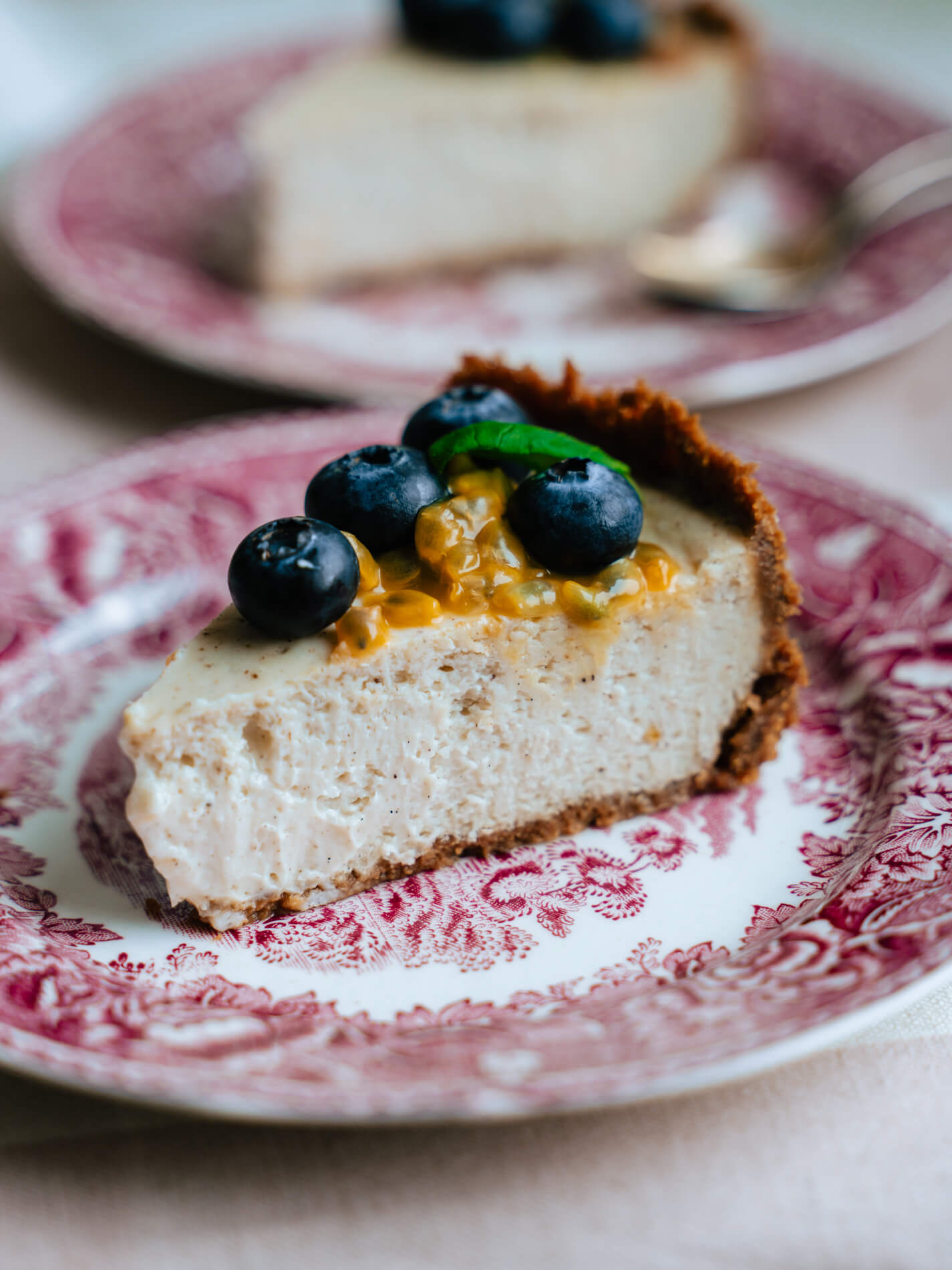 Vegaaninen New York Cheesecake