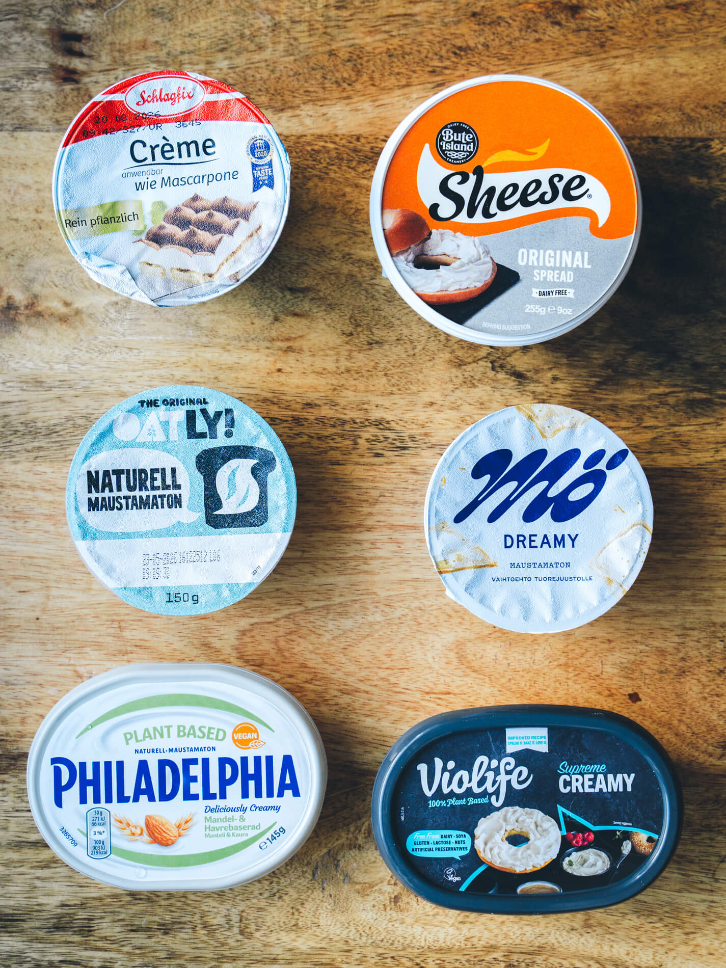 Vegetuorejuustot vertailussa