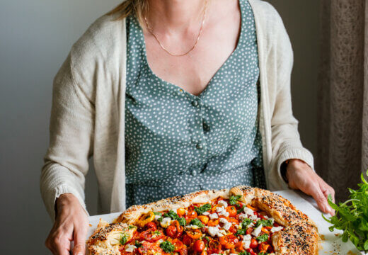 Hummusgalette