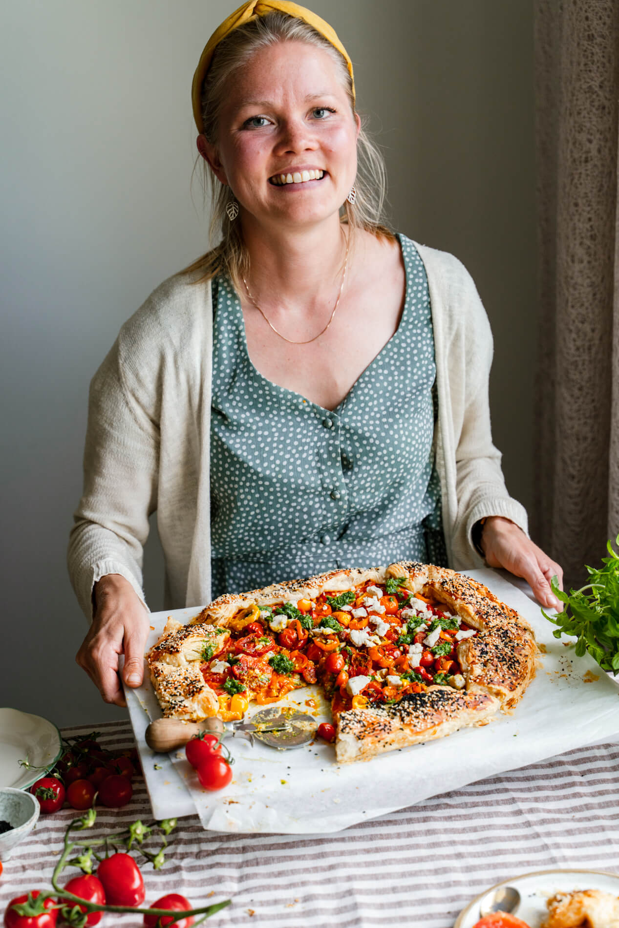 Hummusgalette