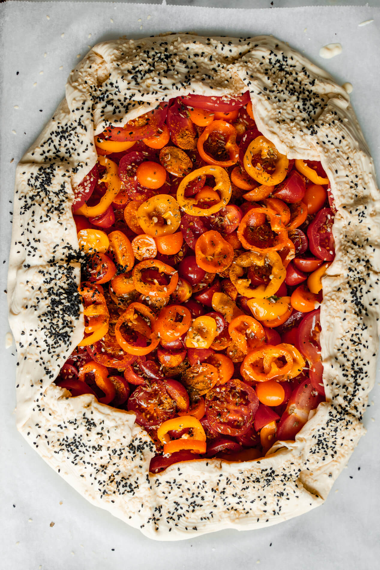 Hummusgalette