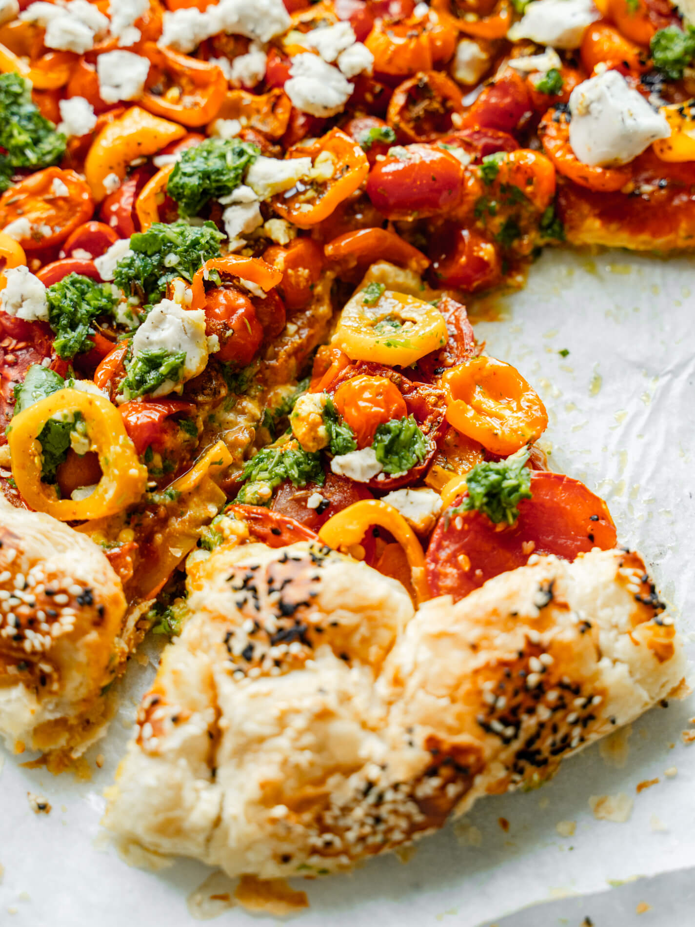 Hummusgalette