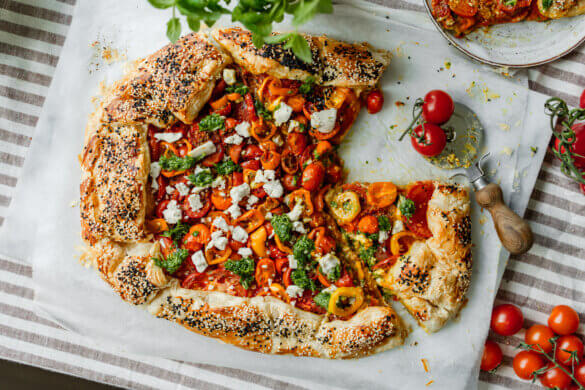 Hummusgalette