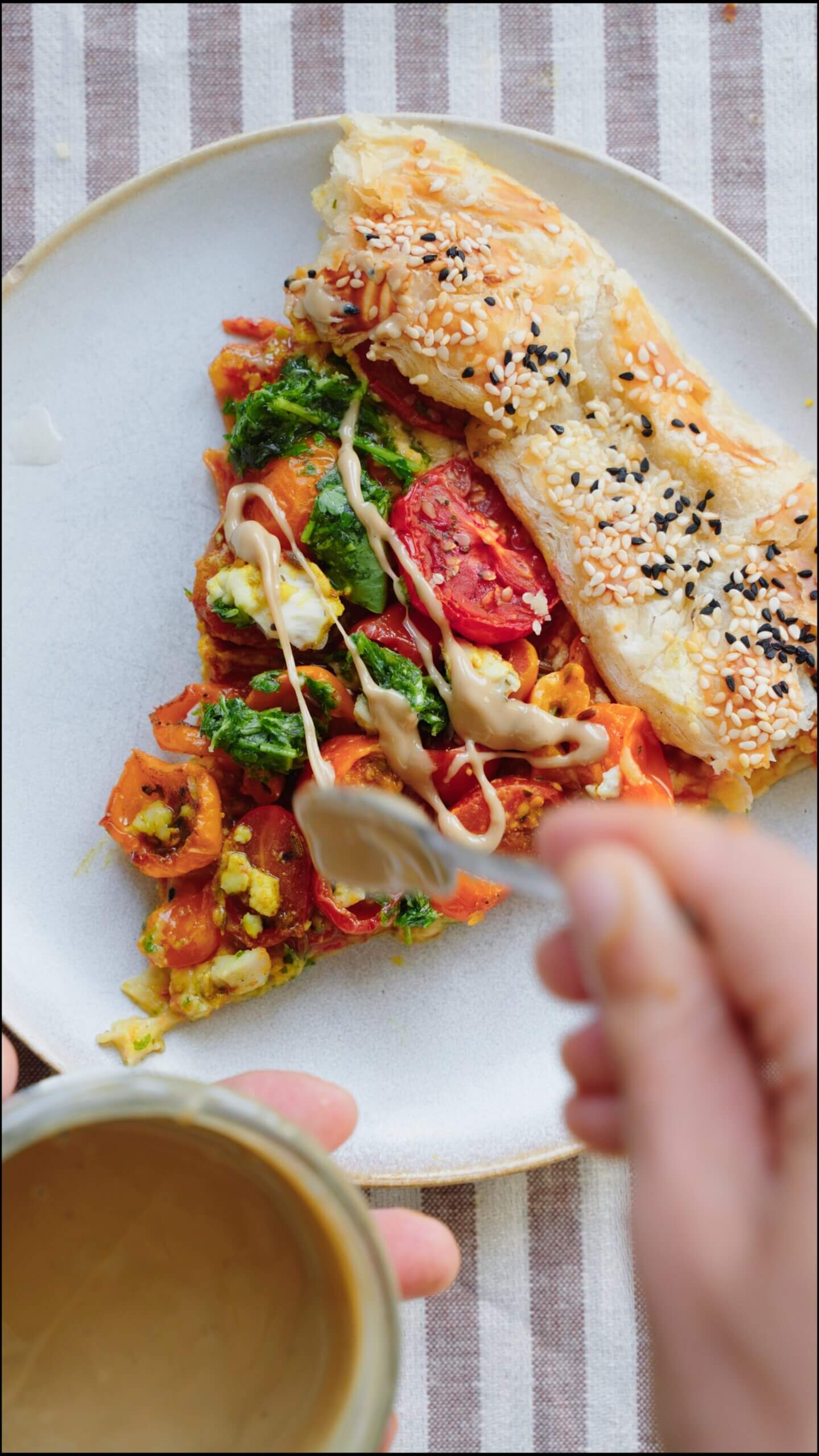 Hummusgalette