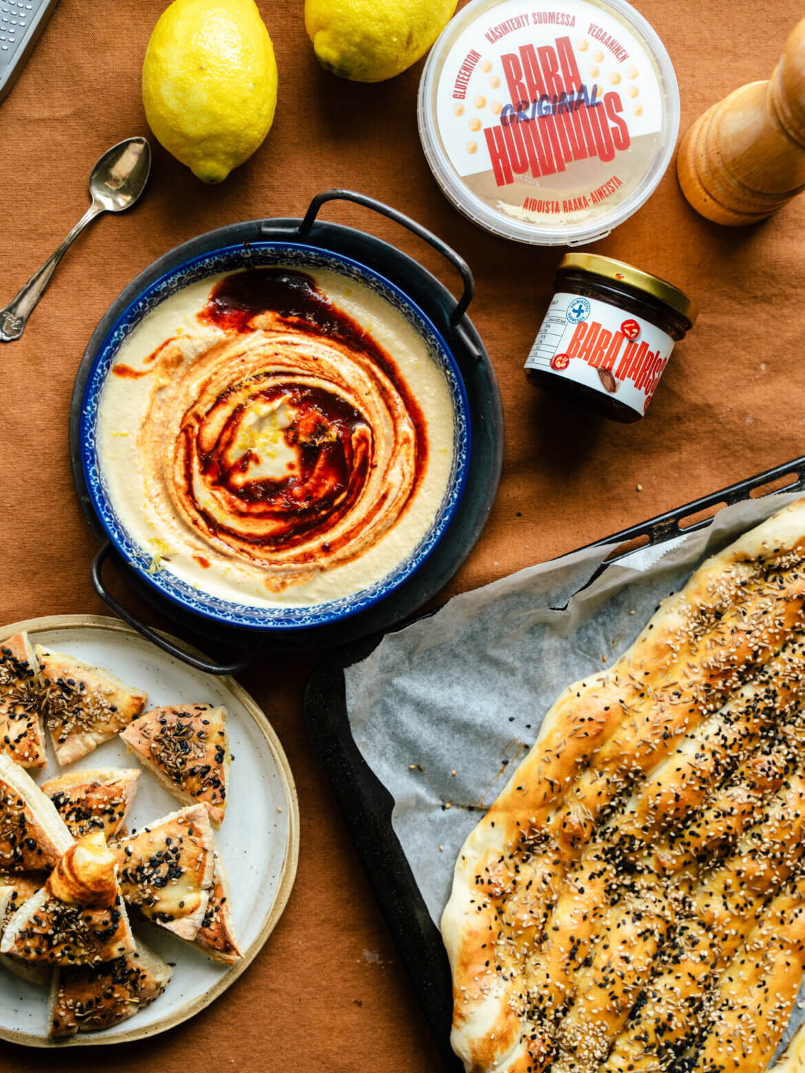 Hot Harissa Hummus