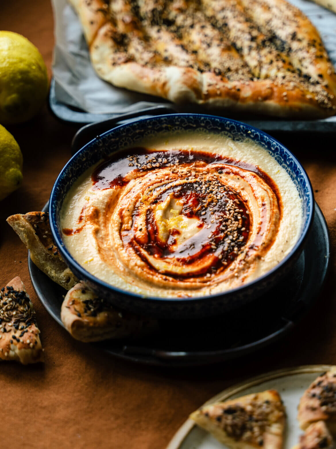 Hot Harissa Hummus