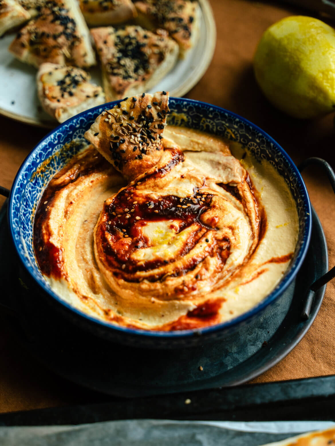 Hot Harissa Hummus