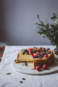 Amerikkalainen juustokakku. New York Cheesecake